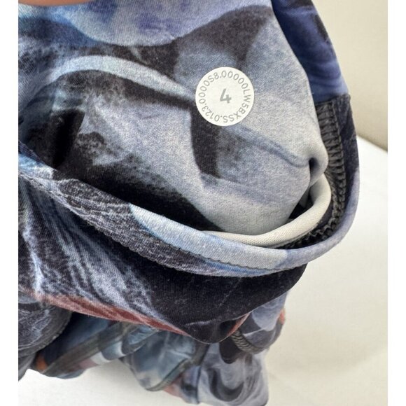 Lululemon Fast Free HR Tight 25" Floral Leggings Size 4 Gym Running Pockets - Picture 6 of 11